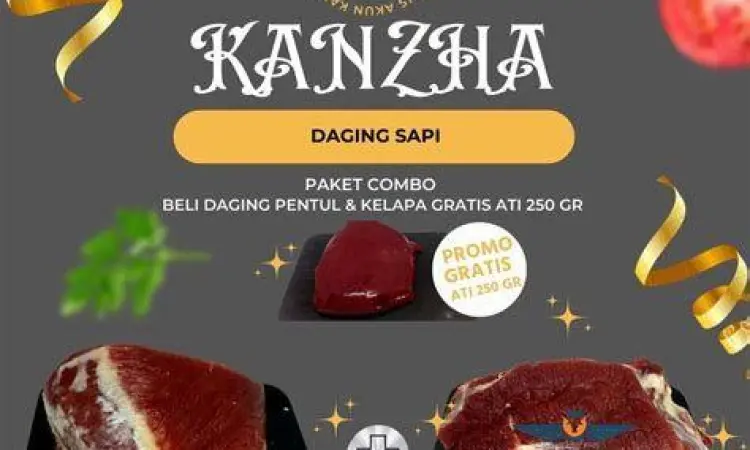 potongan daging sapi segar paha belakang