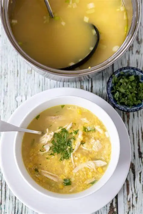 Kandungan Gizi Sup Krim Ilustrasi nutrisi sup krim ayam