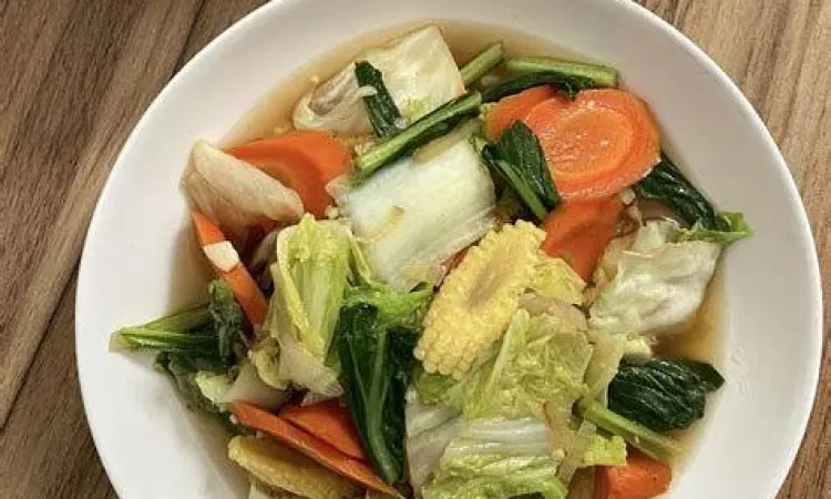 Sayuran Segar untuk Capcay Ragam sayuran hijau untuk bahan bahan capcay