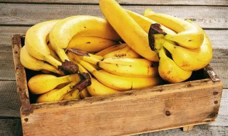 Pisang yang digantung untuk menjaga kesegaran