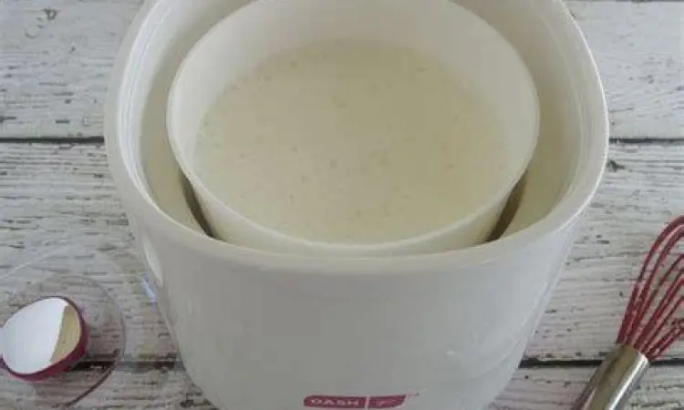 Proses inkubasi yogurt dalam wadah tertutup