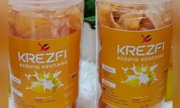 Varian Rasa Keripik Varian bumbu tabur pada keripik kentang