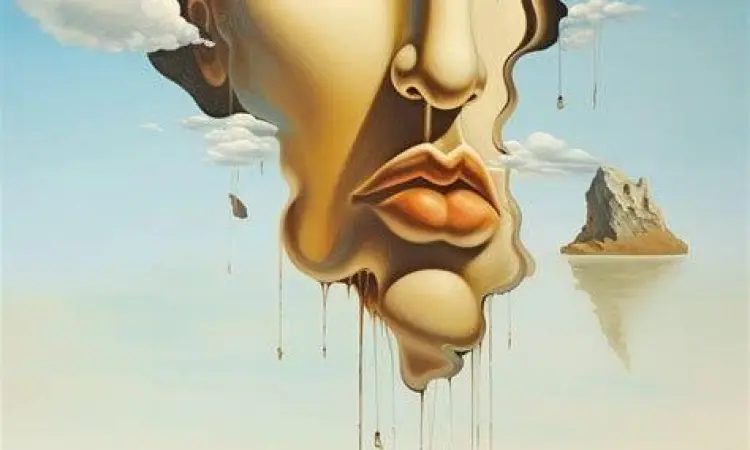 Seni digital surealis yang unik dan keren