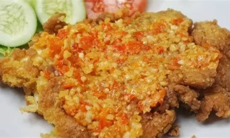 Ayam Geprek Sambal Bawang Ayam geprek terdekat dengan sambal bawang