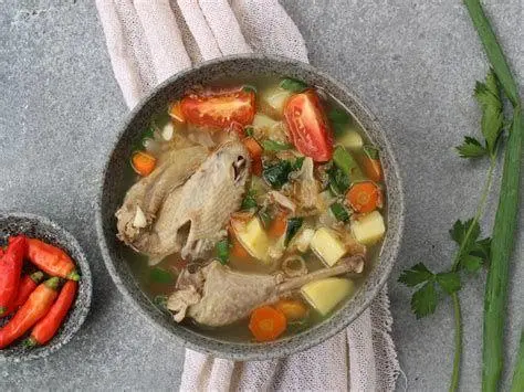 Bumbu Rempah Sop Ayam Bahan rempah-rempah untuk sop ayam