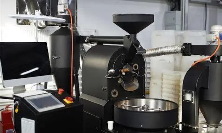 Mesin sangrai kopi di Coffeelense Coffee Brewery