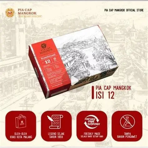 Outlet Bersejarah Pia Cap Mangkok Toko pertama Pia Cap Mangkok di Malang