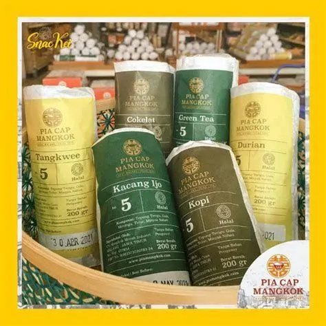 Varian Rasa Pia Cap Mangkok Berbagai macam pilihan rasa pia cap mangkok