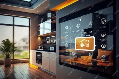 Teknologi Rumah Pintar Integrasi teknologi smart home pada interior rumah