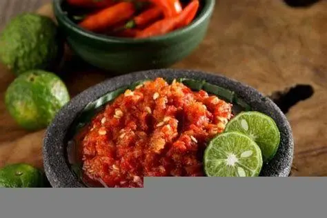 Sambal Dadak Otentik Sambal dadak pedas segar