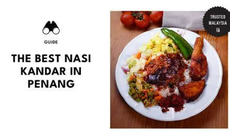 Kedai nasi kandar klasik dengan display lauk