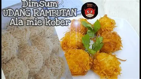 Udang Rambutan Kober Dimsum udang rambutan menu mie kober
