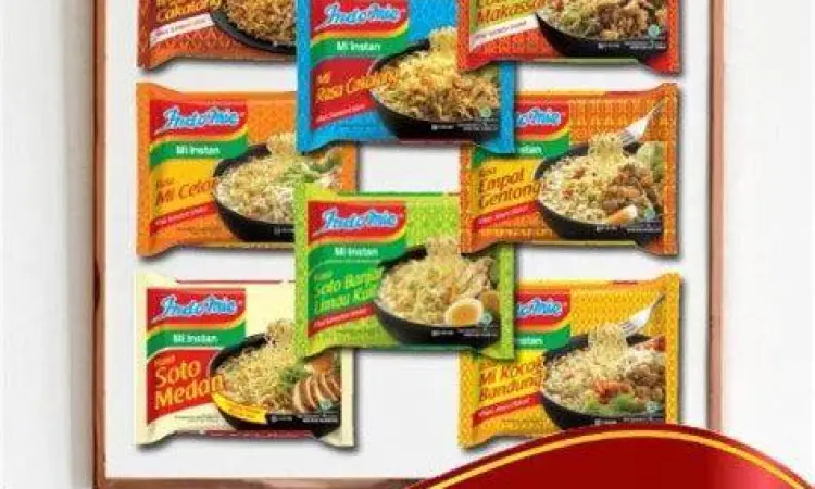 Varian Kuliner Nusantara deretan produk indomie kuliner nusantara