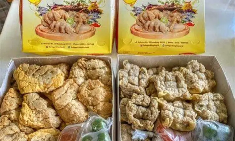 Kemasan vakum Batagor Kingsley untuk oleh-oleh