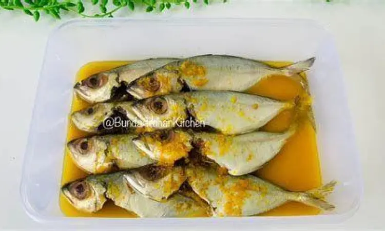 Bumbu halus kuning untuk marinasi ikan